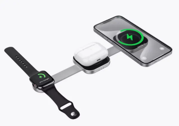 Беспроводное зарядное устройство WIWU Planeta Trio 3in1